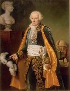 unknow artist Portrait of Pierre Simon Marquis de Laplace china oil painting artist